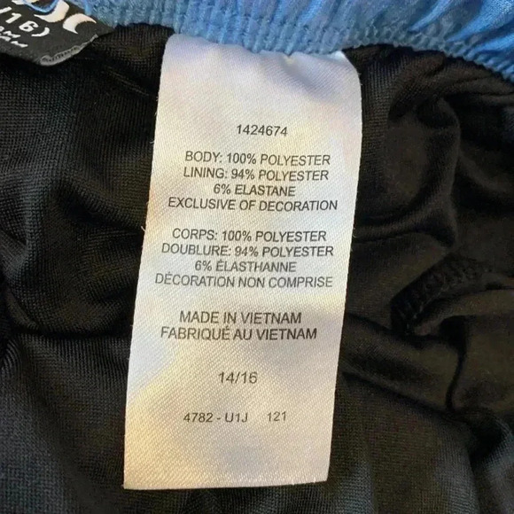 Hurley board shorts with black lining & drawstring  waist - Picture 4 of 6